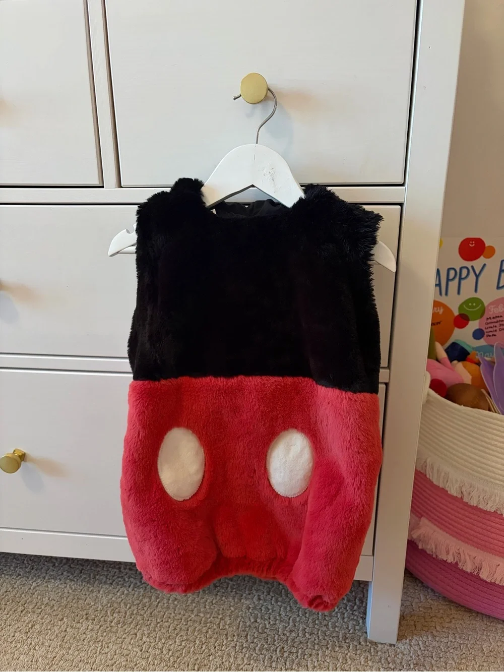Pottery Barn Kids Mickey Mouse Costume 3T Halloween